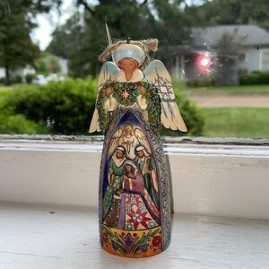 NWT Jim Shore‎ 2007 Nativity Christmas Angel Christmas tree ornament